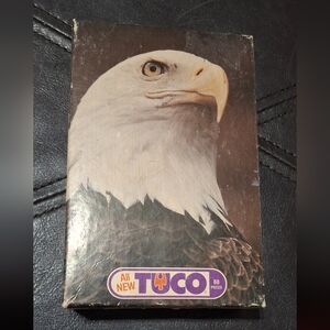 Vtg Tuco Miniature Jigsaw Puzzle Sealed Tripl-Thick Bald Eagle 88 Piece.